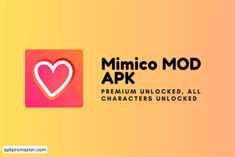 mimico premium apk|Mimico Ai Mod Apk 2.4.26 Premium Unlocked Latest Version 2.4.26.